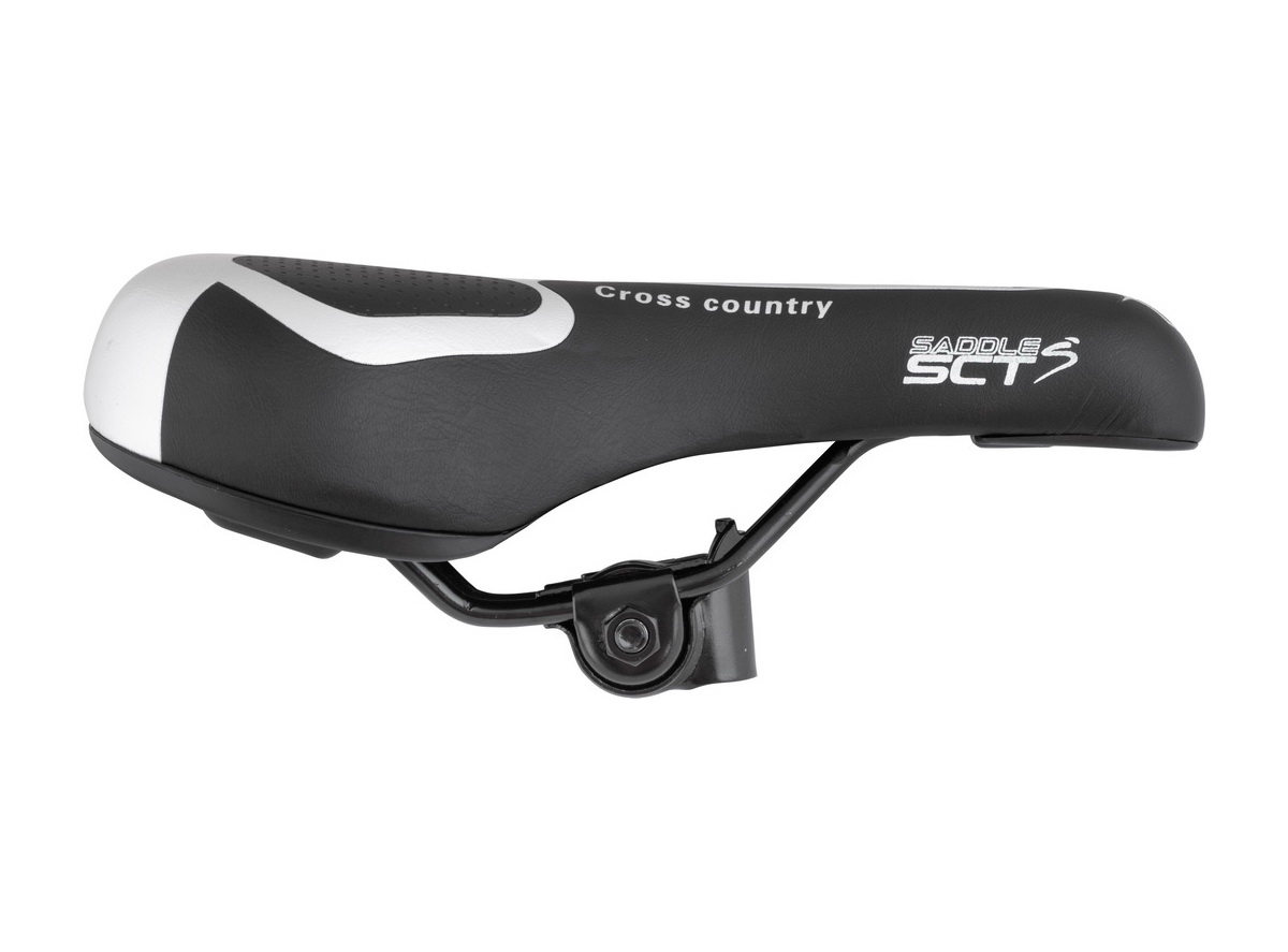 Sedlo mtb sivo crno cross country