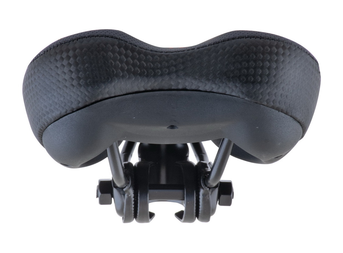 Sedlo mtb crno crveno carbon high end 270x155mm