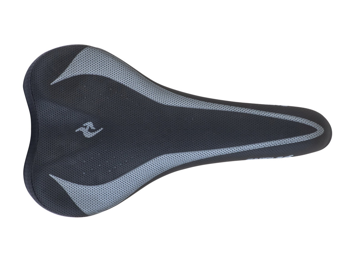 Sedlo mtb crno sivo carbon high end 270x155mm