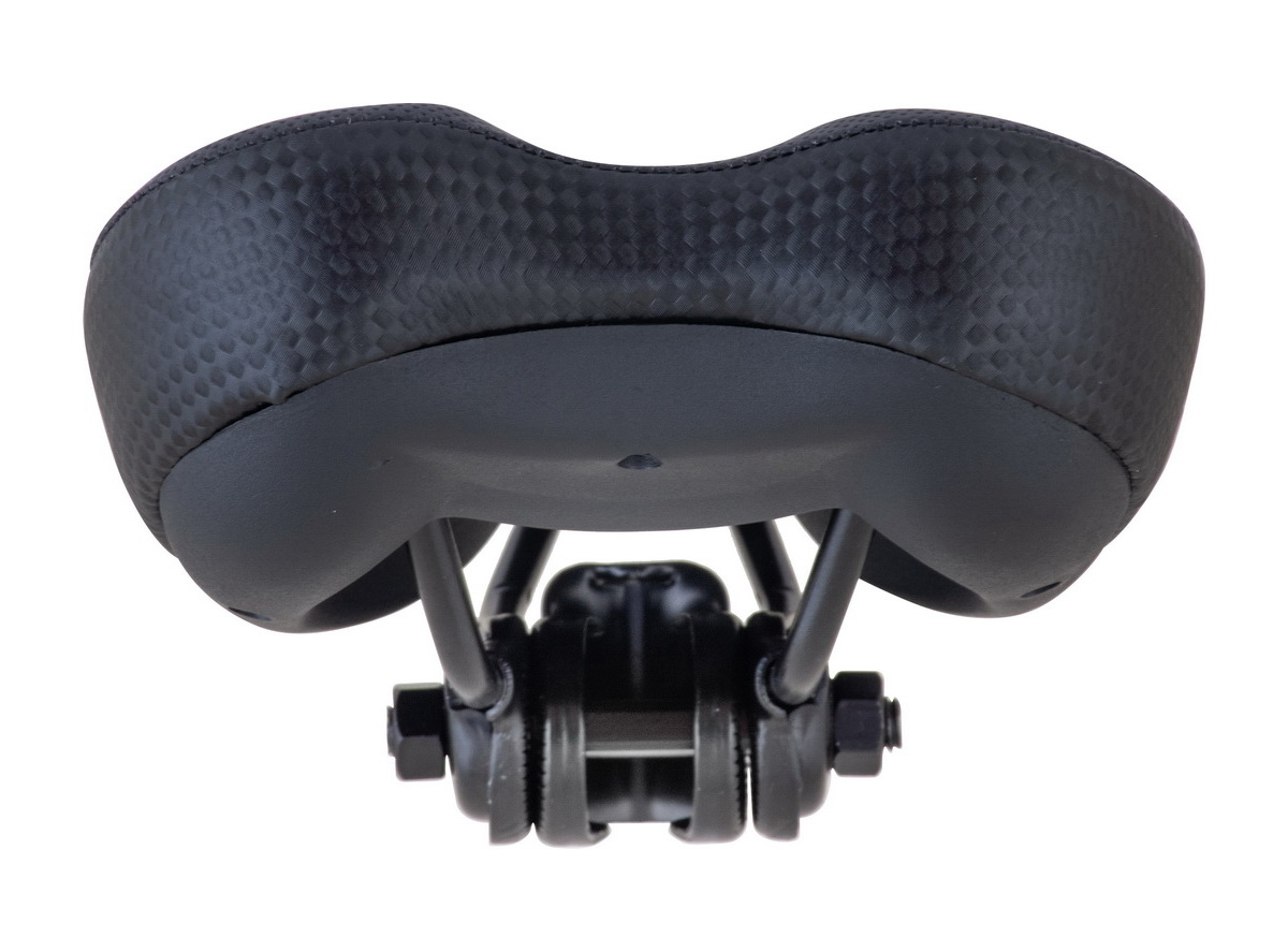 Sedlo mtb crno sivo carbon high end 270x155mm