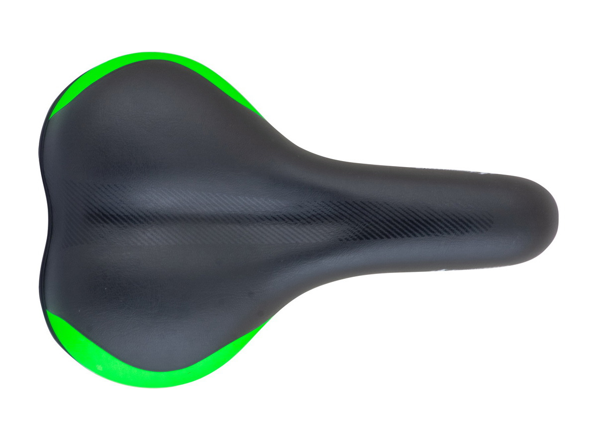 Sedište za mtb bicikl Twin crno neon zeleno