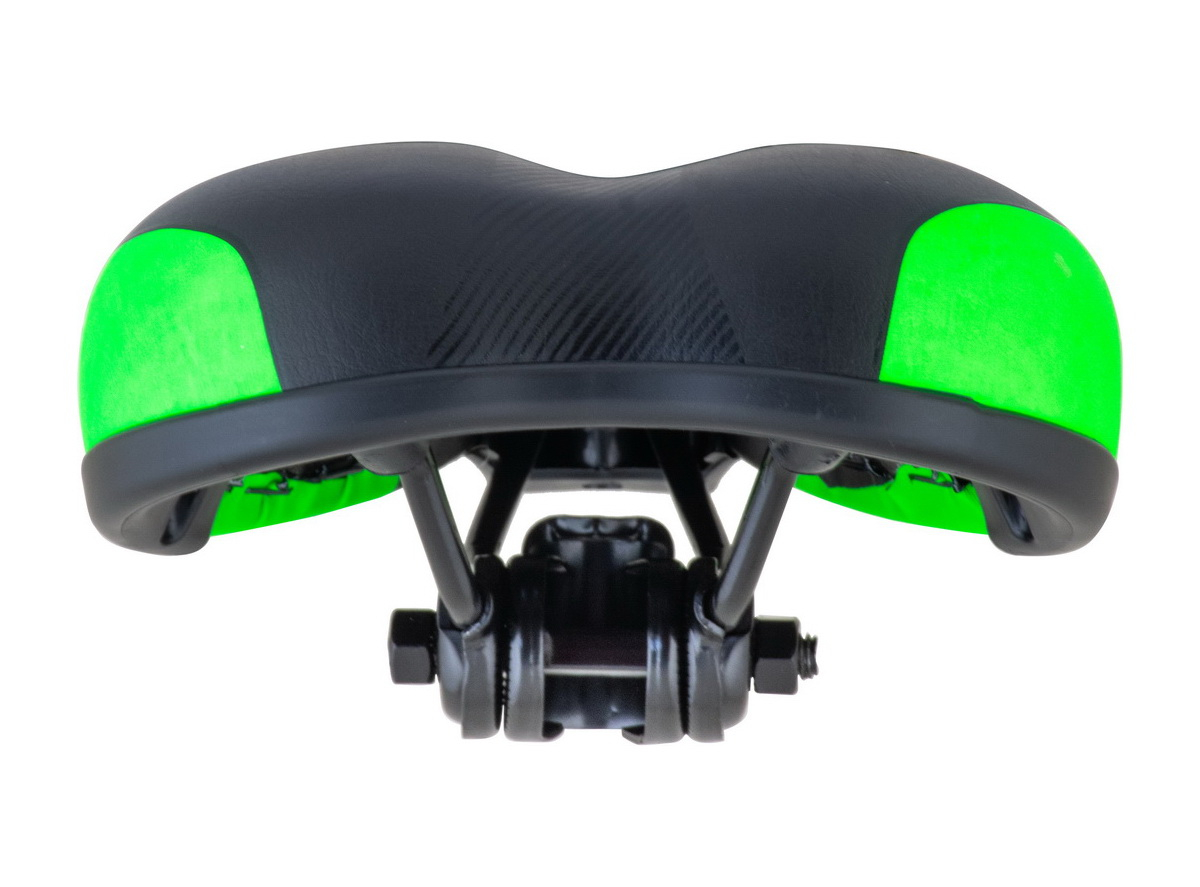 Sedište za mtb bicikl Twin crno neon zeleno