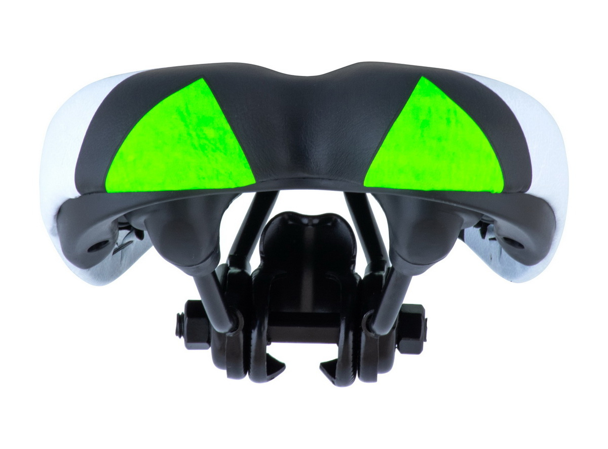 Sedlo kid sport crno belo neon zeleno