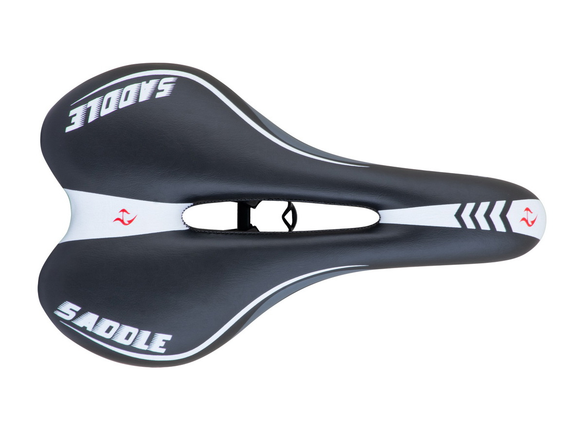 Sedlo mtb sa rupom atlanta crno belo