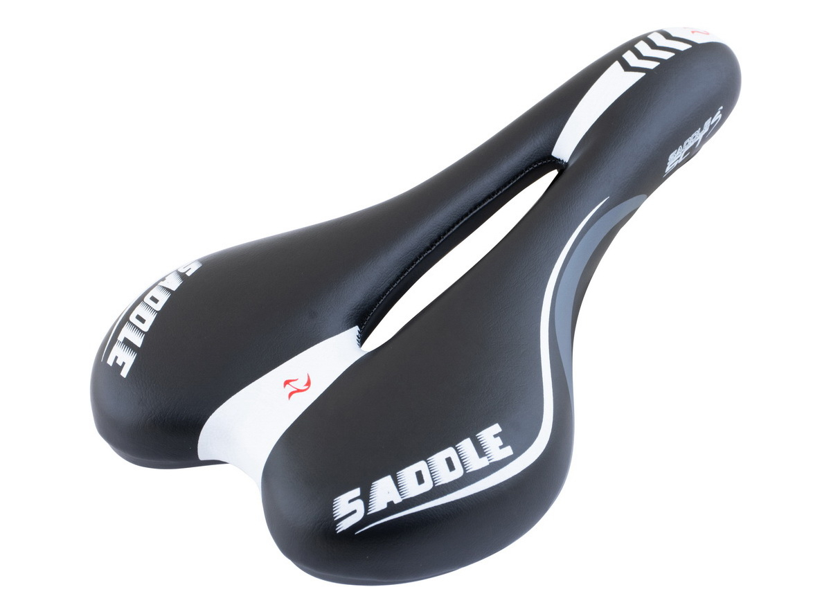 Sedlo mtb sa rupom atlanta crno belo