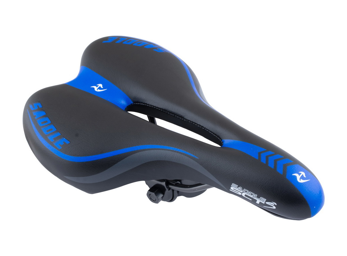 Sedlo mtb sa rupom atlanta crno plavo