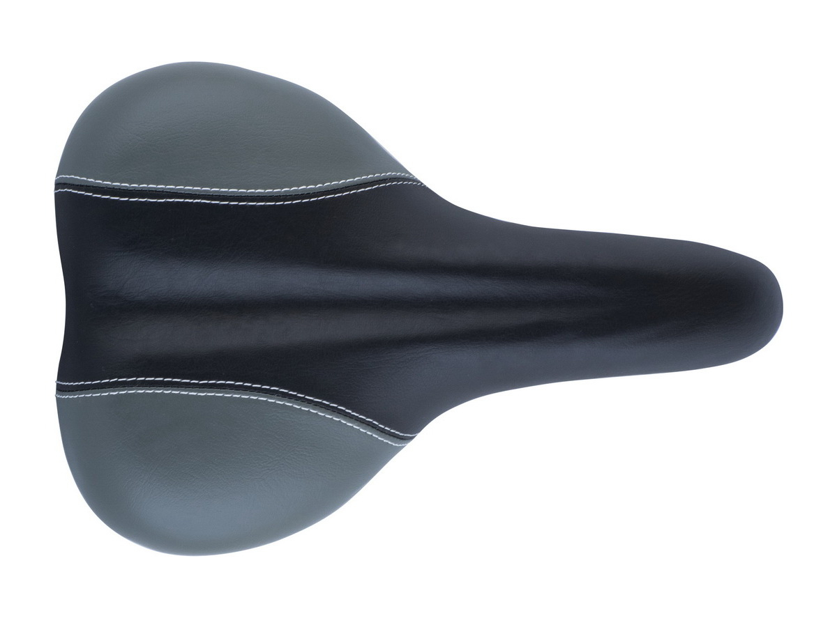 Sedlo mtb-city comfort sa oprugama crno sivo