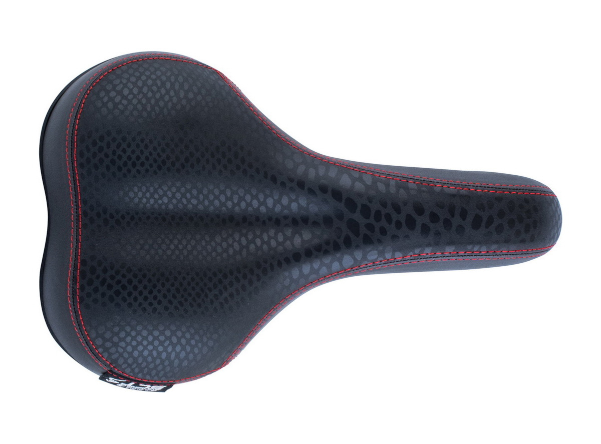 Sedlo city trekking step crno sivi konac 260x165mm