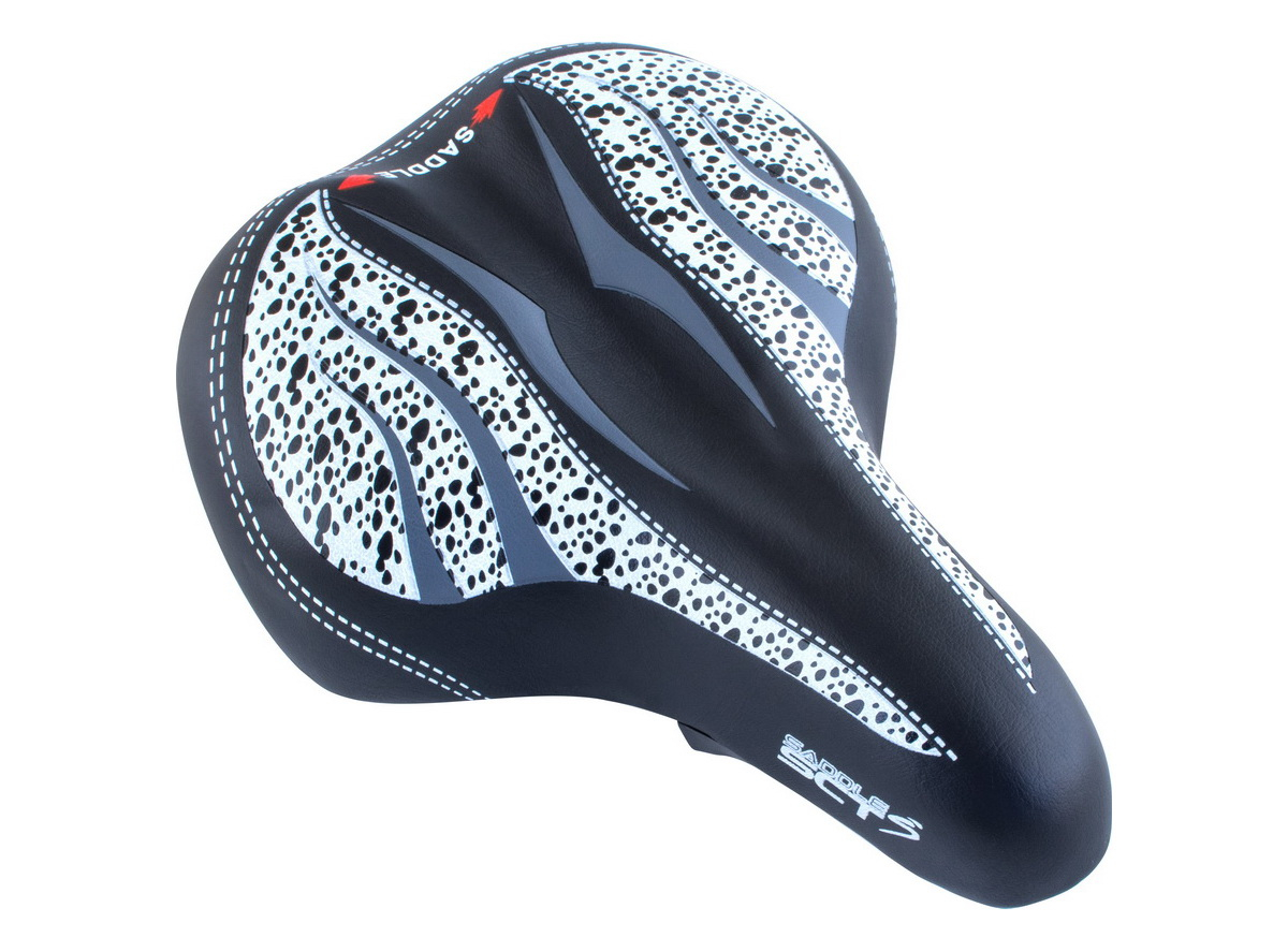 Sedlo sivo crno comfort