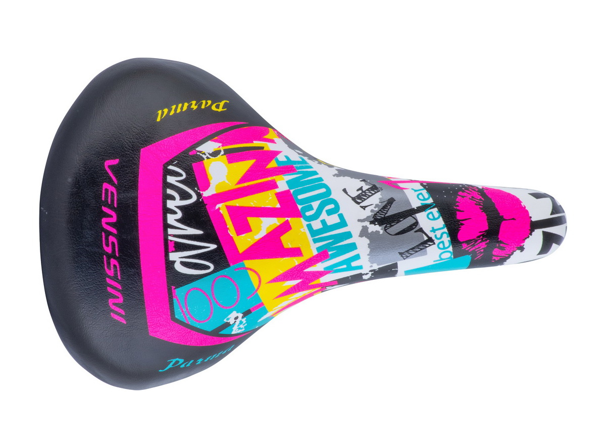 Sedlo parma crno roza