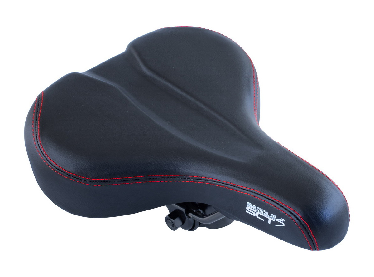 Sedlo electro sa držacem mat crno