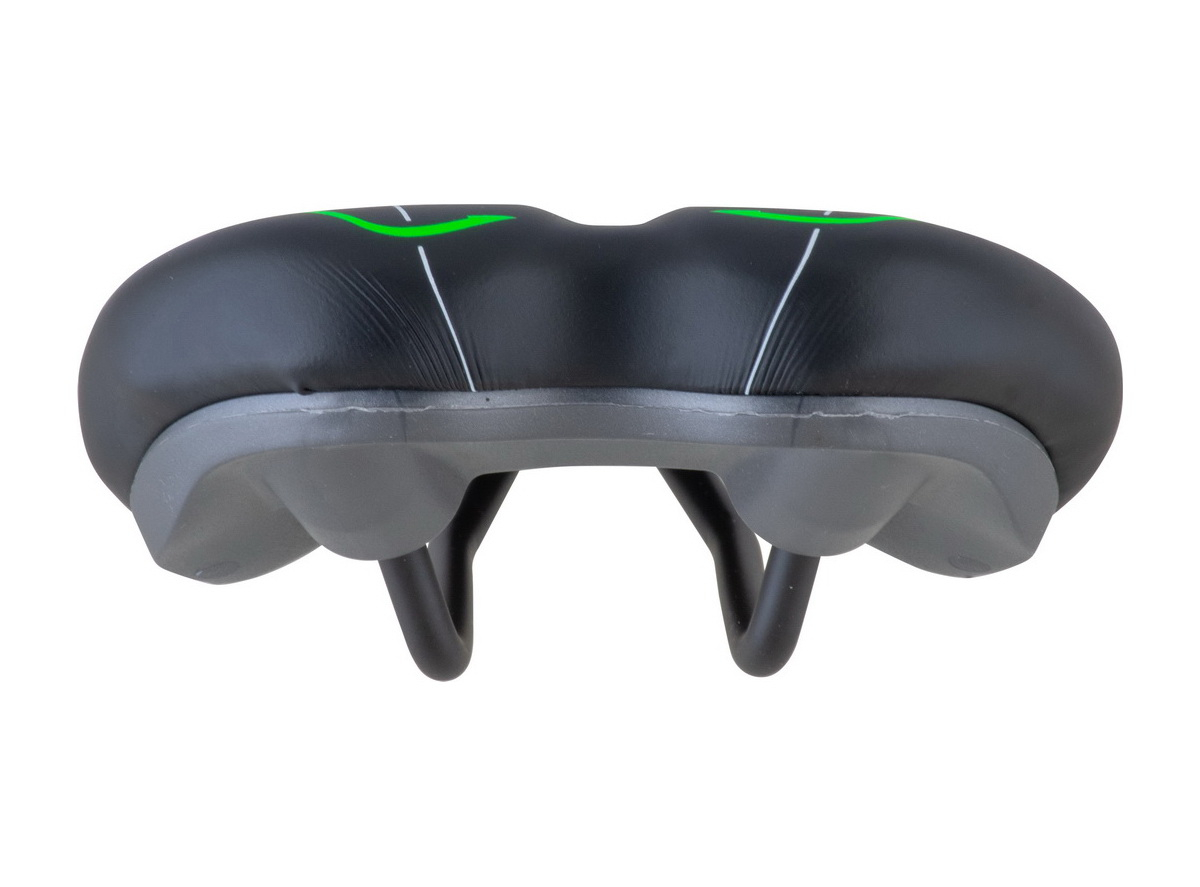 Sedlo mtb bora bora crno zeleno