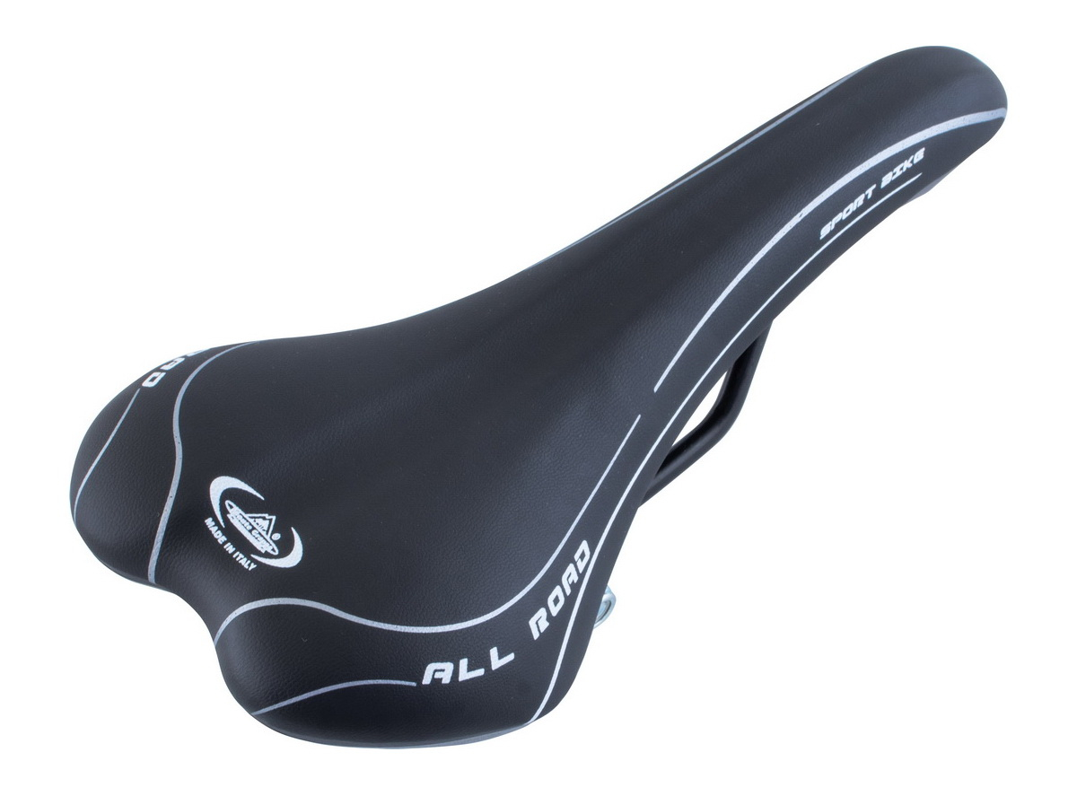 Sedlo all road mtb crno belo (art.1322)