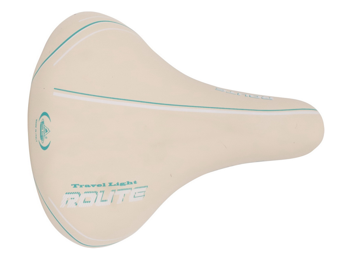 Sedište za bicikl Route Monte Grappa belo tirkiz