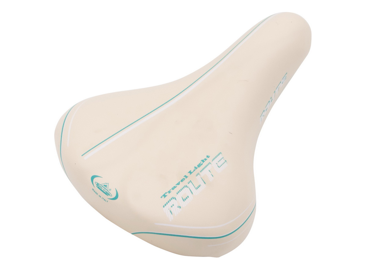 Sedište za bicikl Route Monte Grappa belo tirkiz