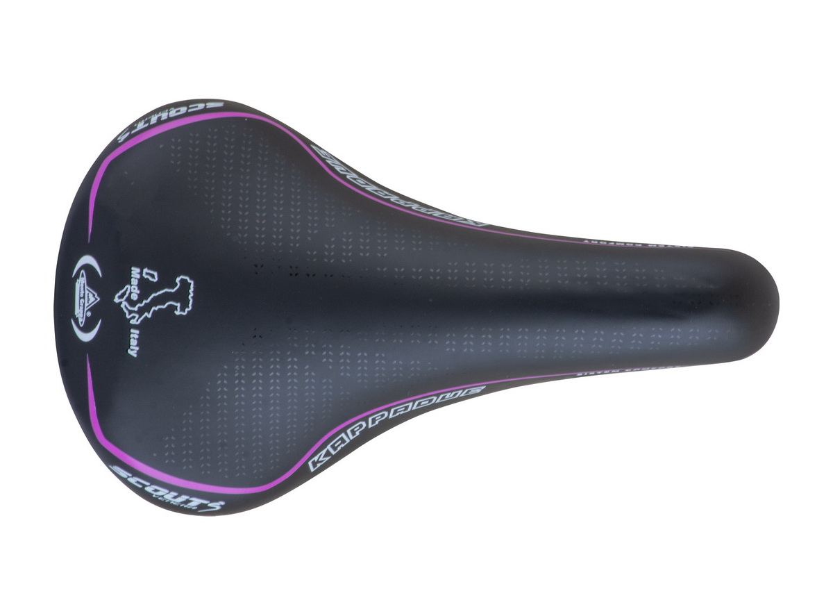 Sedlo kappa due  crno - ljubičasto