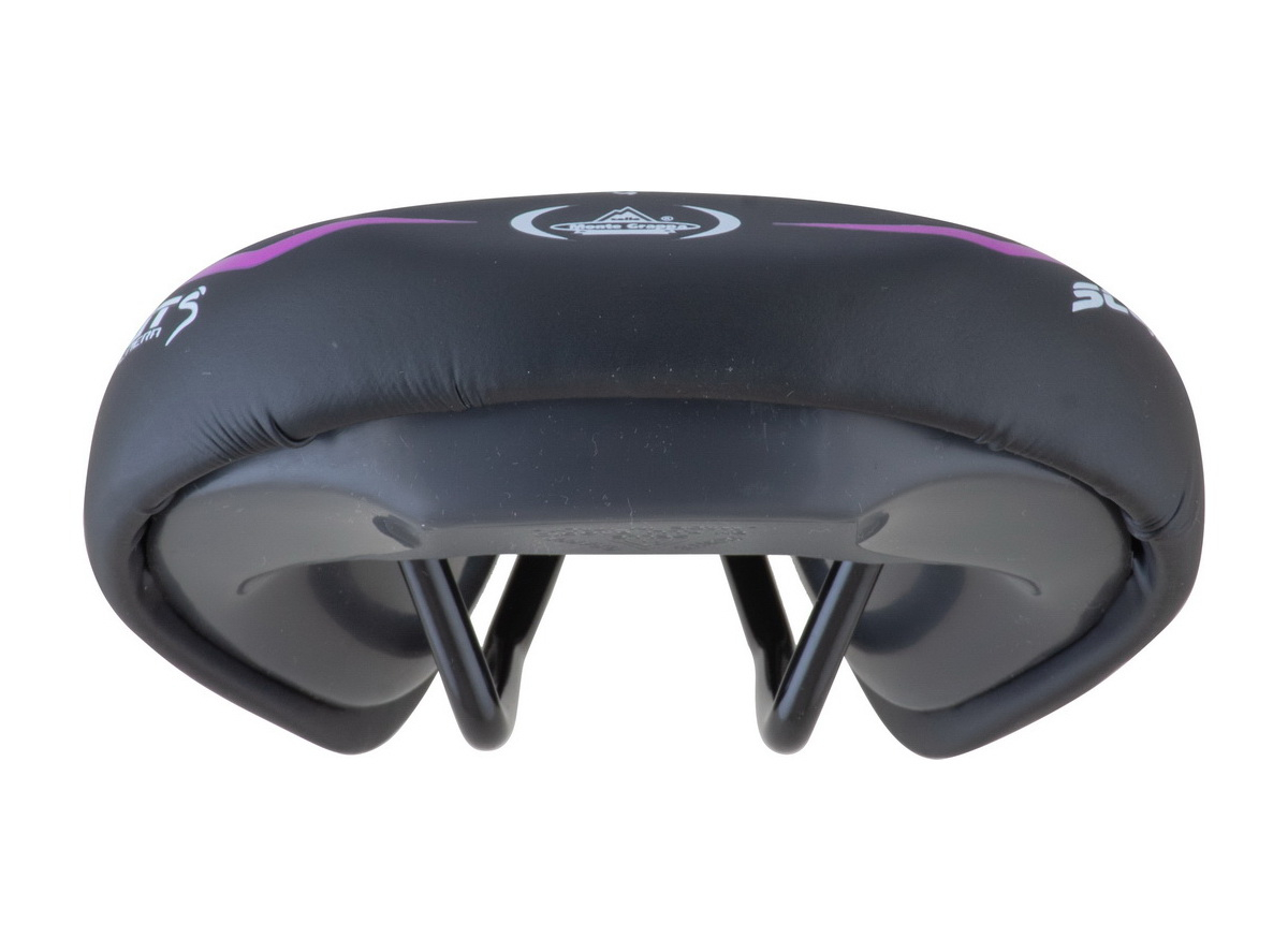 Sedlo kappa due  crno - ljubičasto