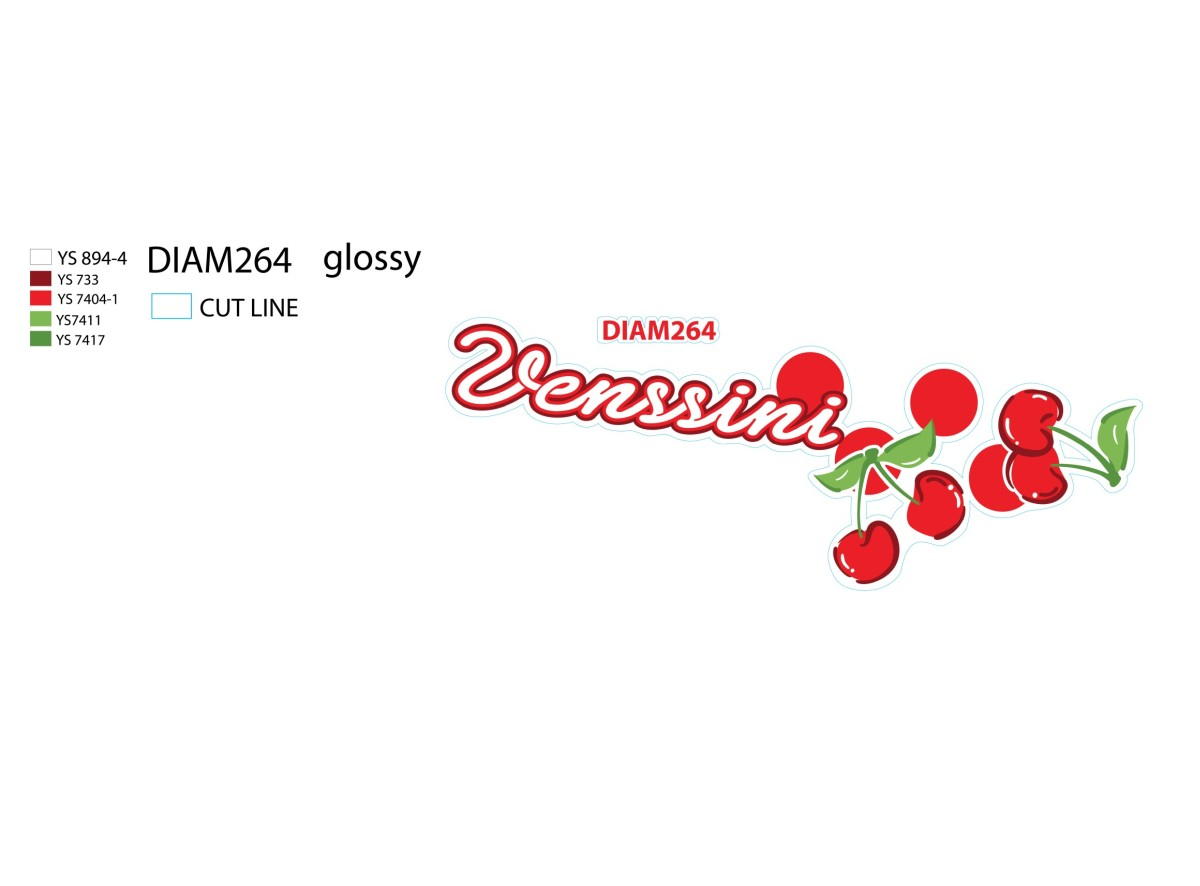 NAL.P.VEN SET PVC STICKERA ZA DIAM264 2021 !