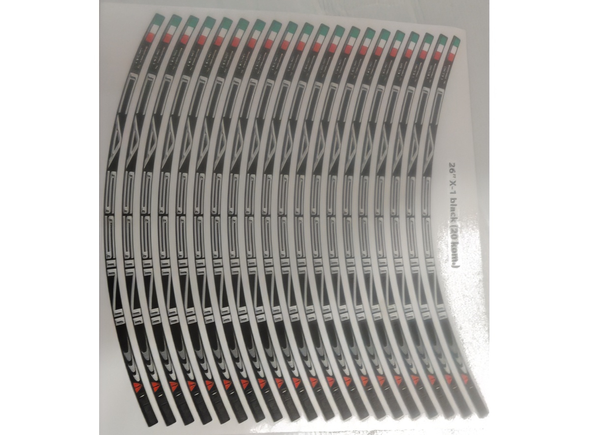 NAL.P.VEN CASSINI ZA OBRUC 26 CRNE BOJE ZA V-1 PROFIL 2017