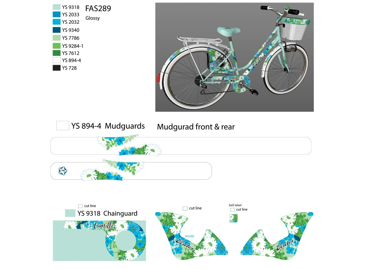NAL.P.VEN SET PVC STICKERA ZA FAS289 2022