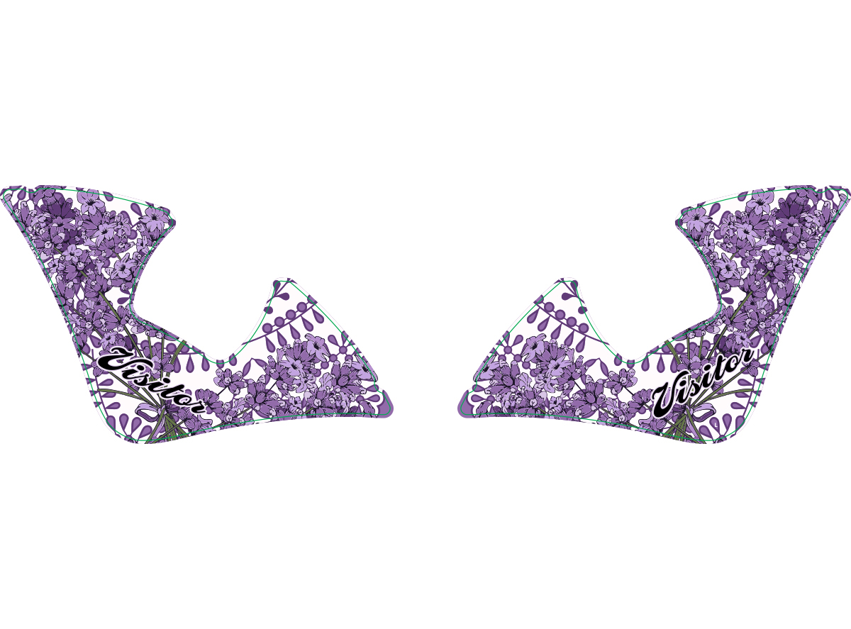 NAL.P.VEN ZA SUKNJOBRAN FAS2810 VISITOR LAVENDER BELO LJUBICASTI 2019