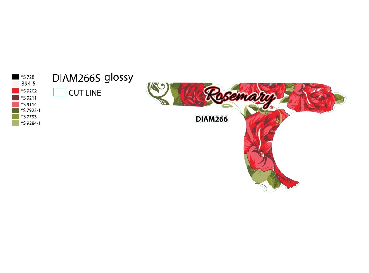 NAL.P.VEN SET PVC STIKERA ZA DIAM266 2021