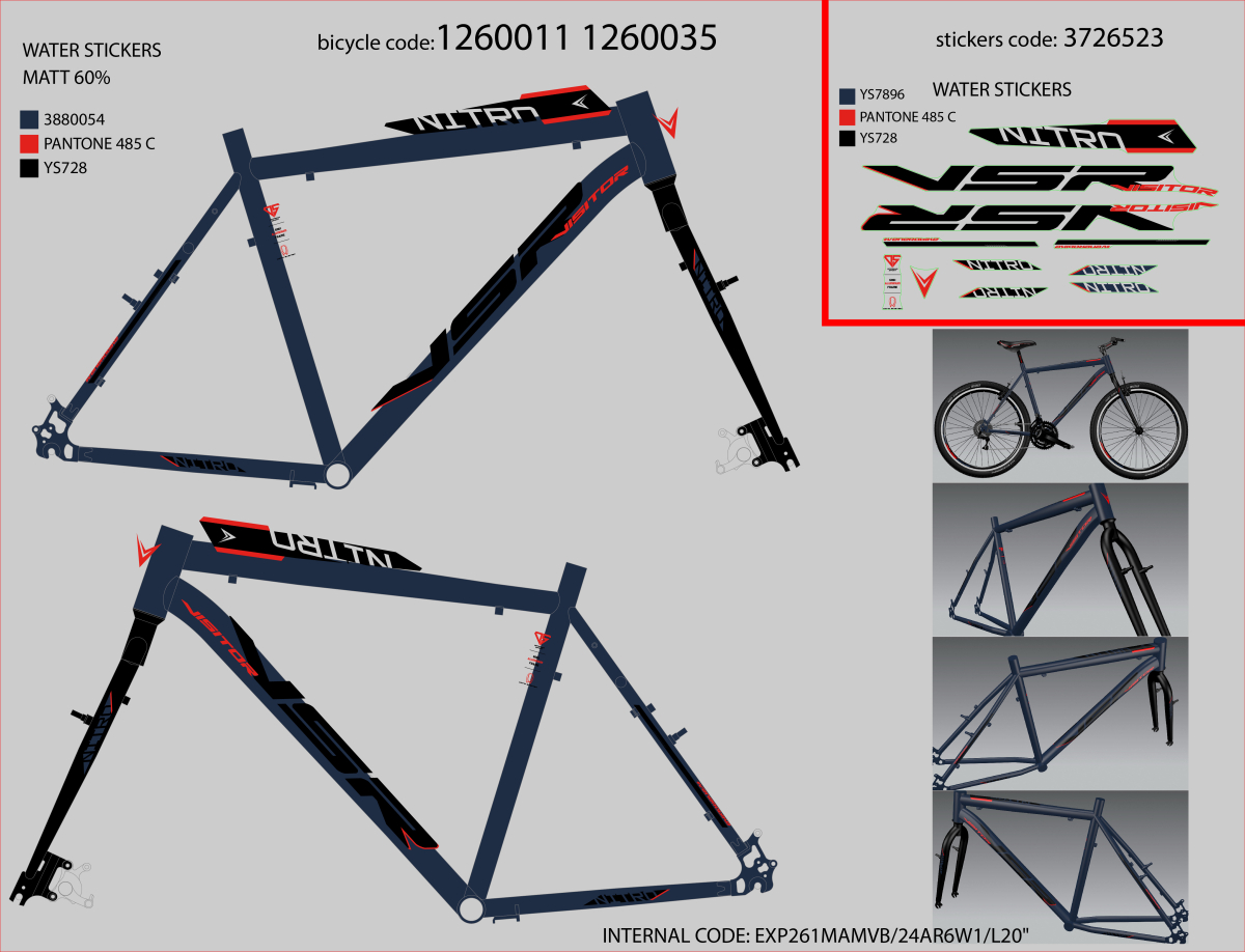 F.VILA ZA RAM NIT261UTVVB/24AR2W3/XL21"-3892040  2024 ##