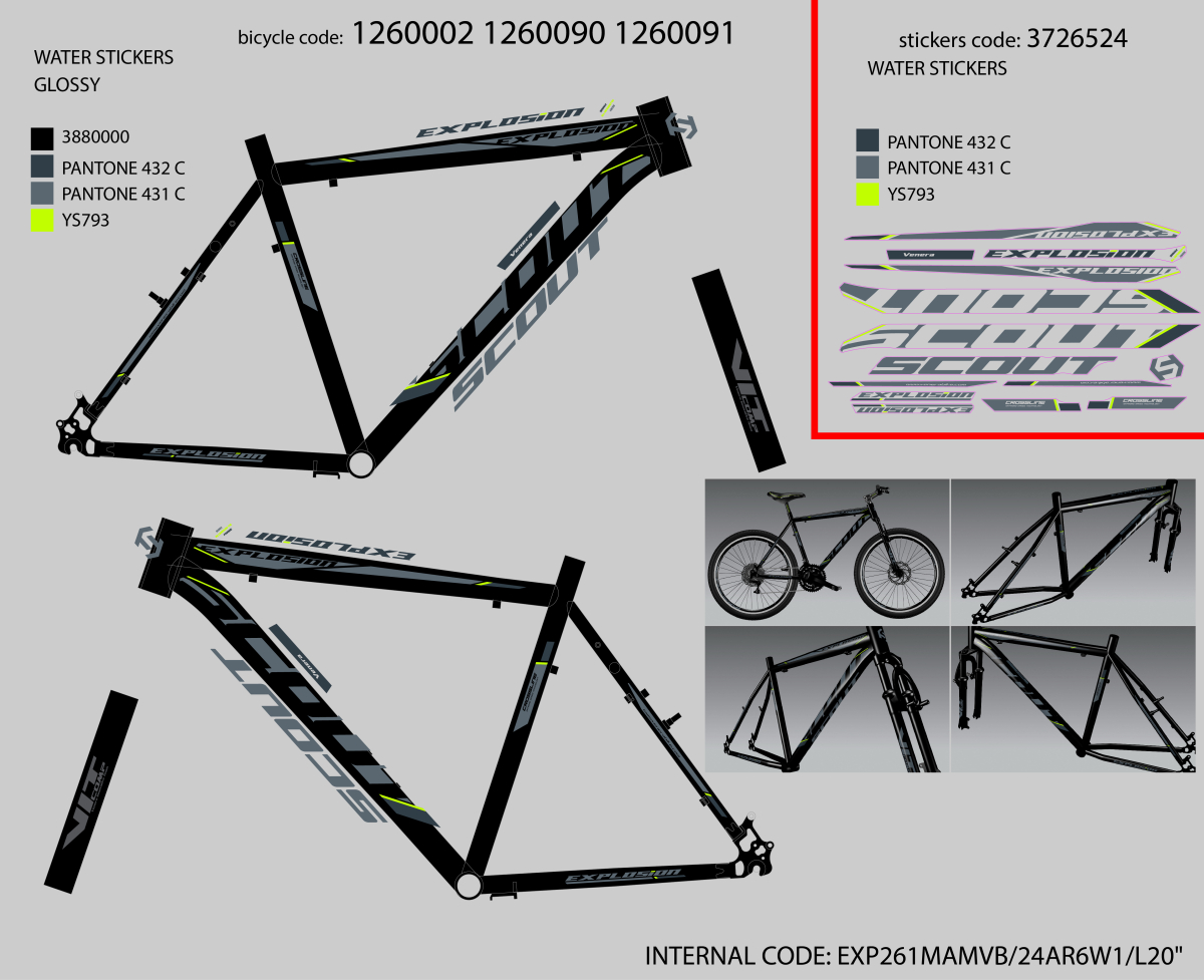 EXP261MAMVB/24AR6W1/L20" F.RAM CASSINI ZA  VISITOR EXPLOSION