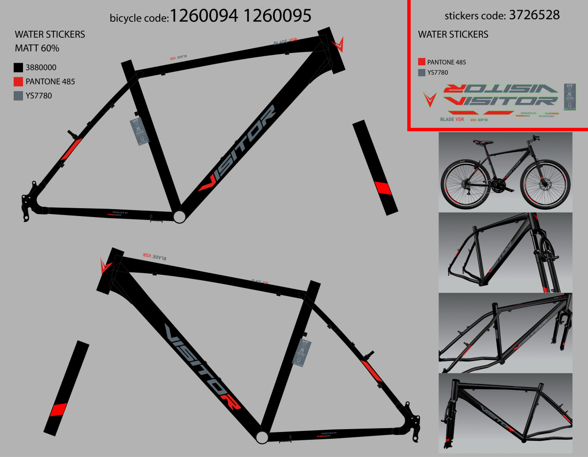 BLA262UAMVB/24AR2W1/L19" F.RAM CASSINI ZA  VISITOR BLADE