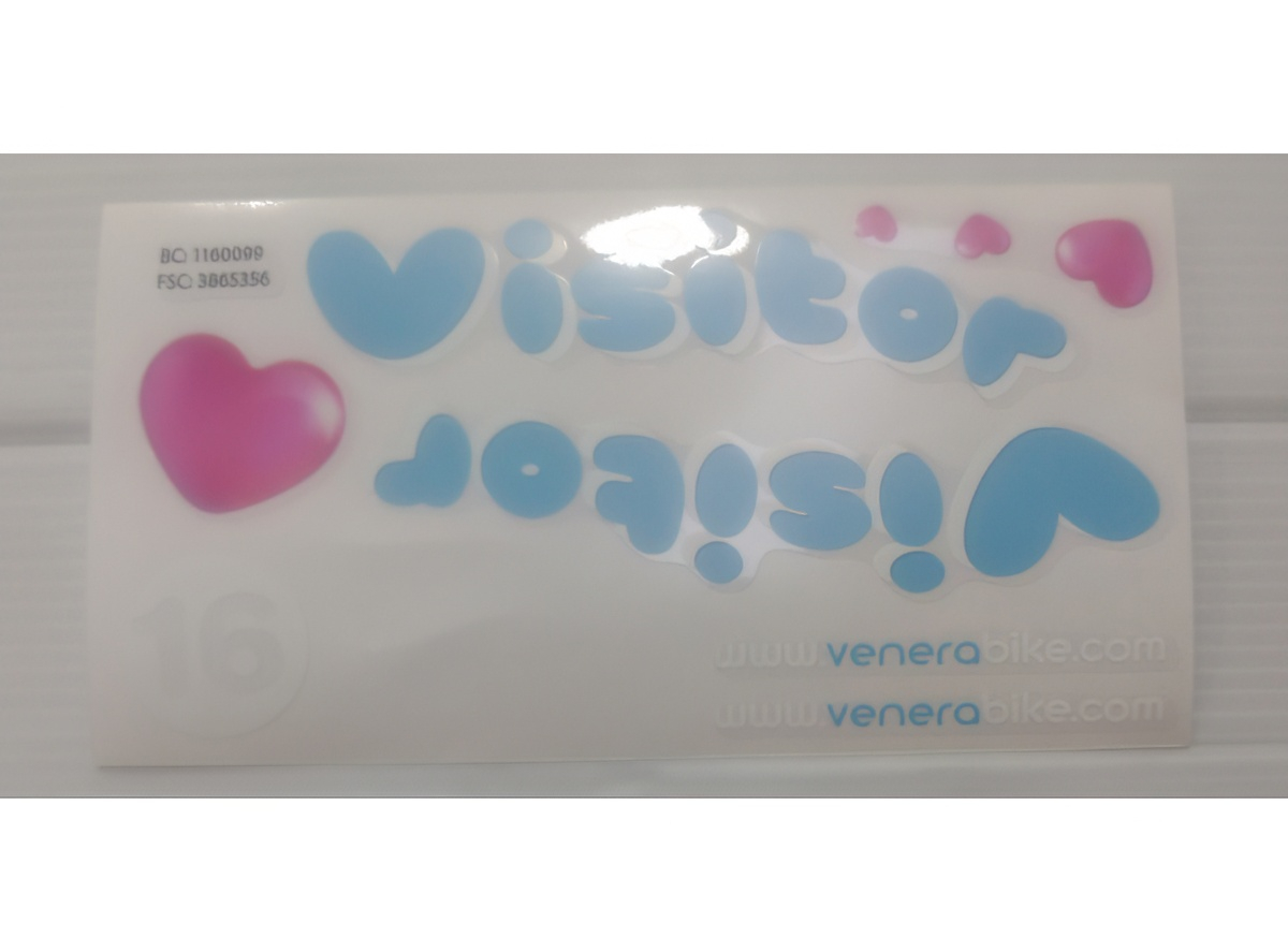 NAL.P.VEN KIT162DZTVKK/24AK12P9/16"9" SET NALEPNICA