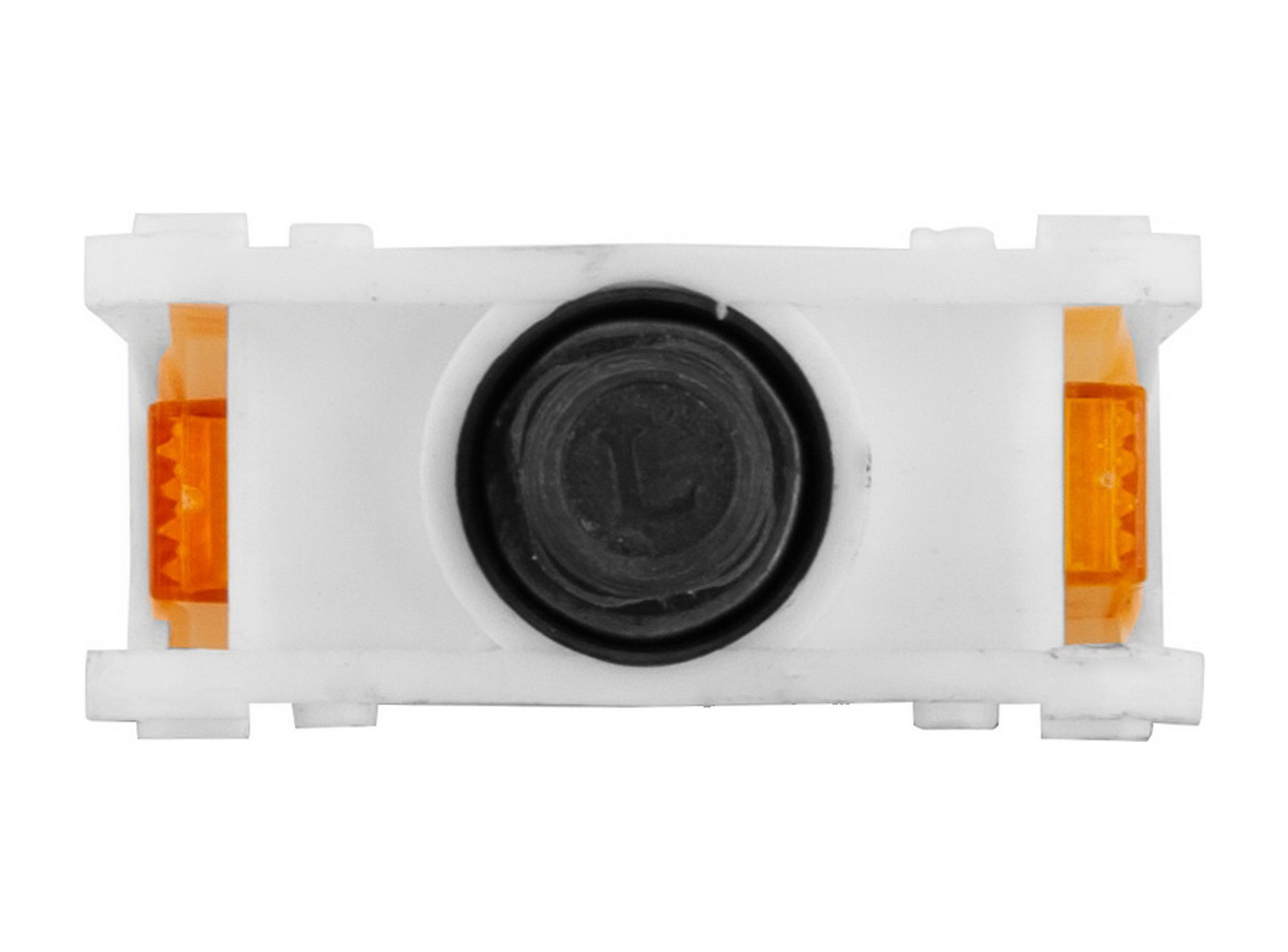 Pedala dečja pvc bela bez ležaja 9/16” širi navoj 92 x 55 mm