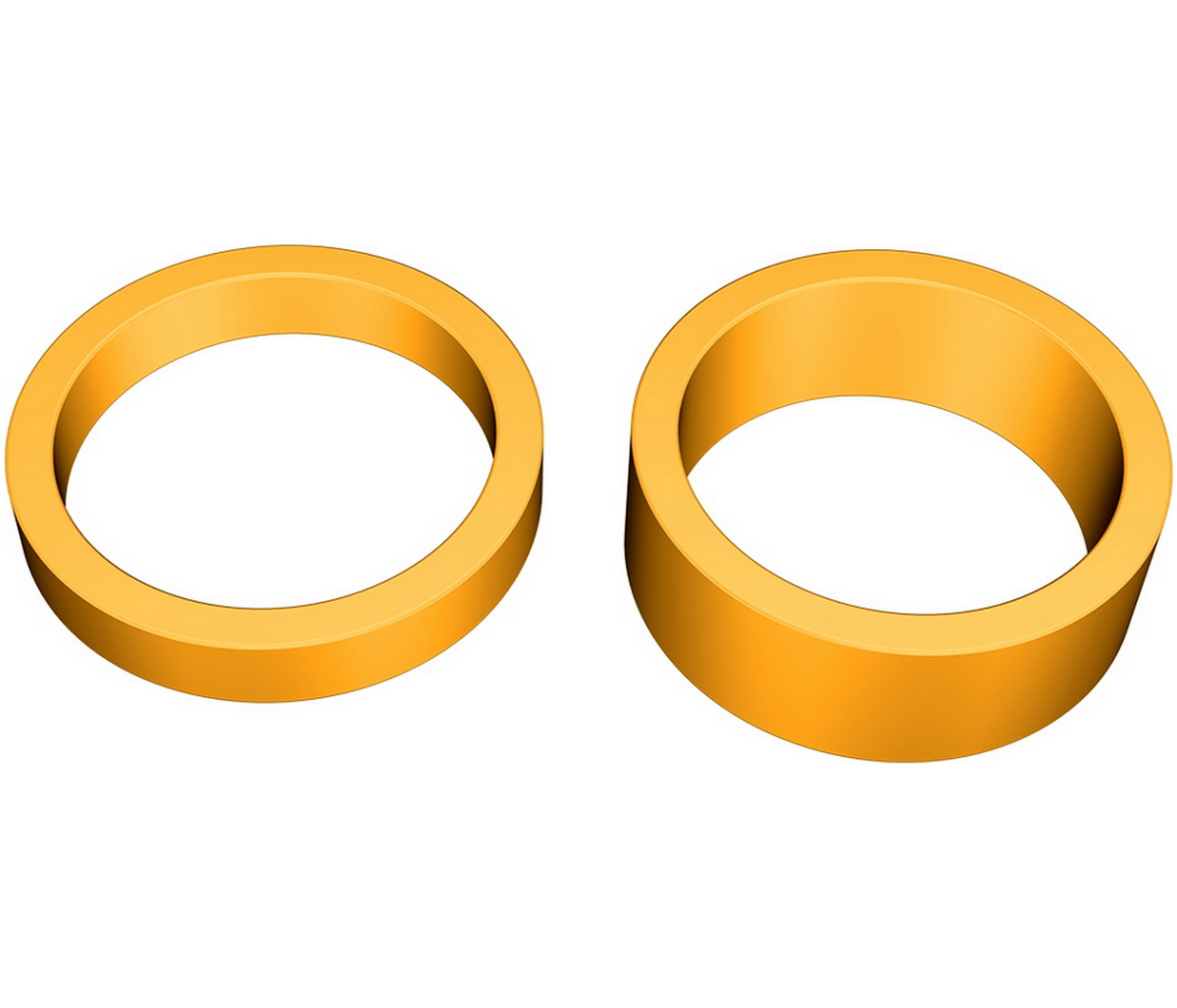 PODLOSKA (5) A-HEAD ANODIZIRANO NARANDZASTA 1.1/8 10mm