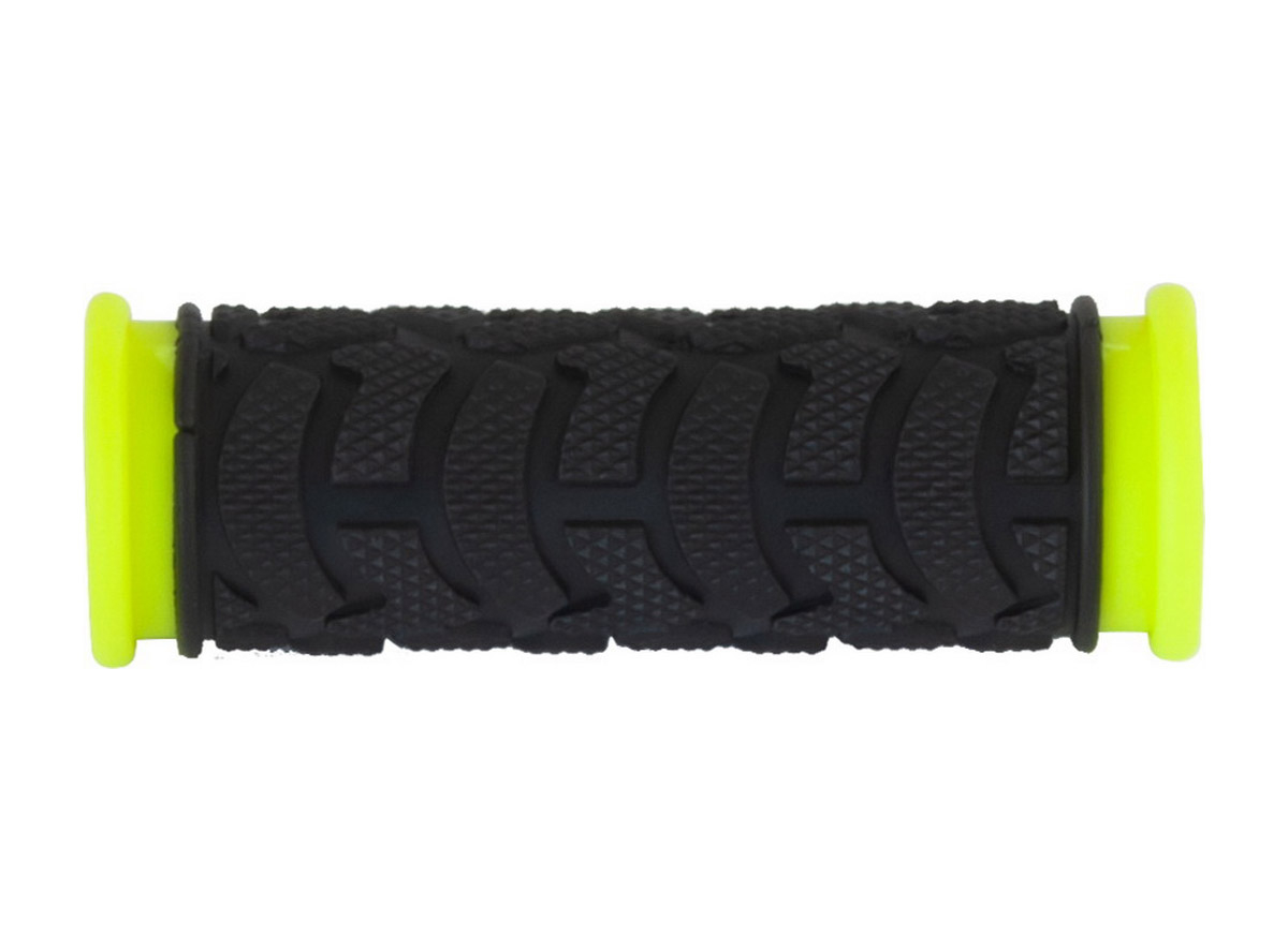 Ručke volana mega crno neon žute kraće 92mm