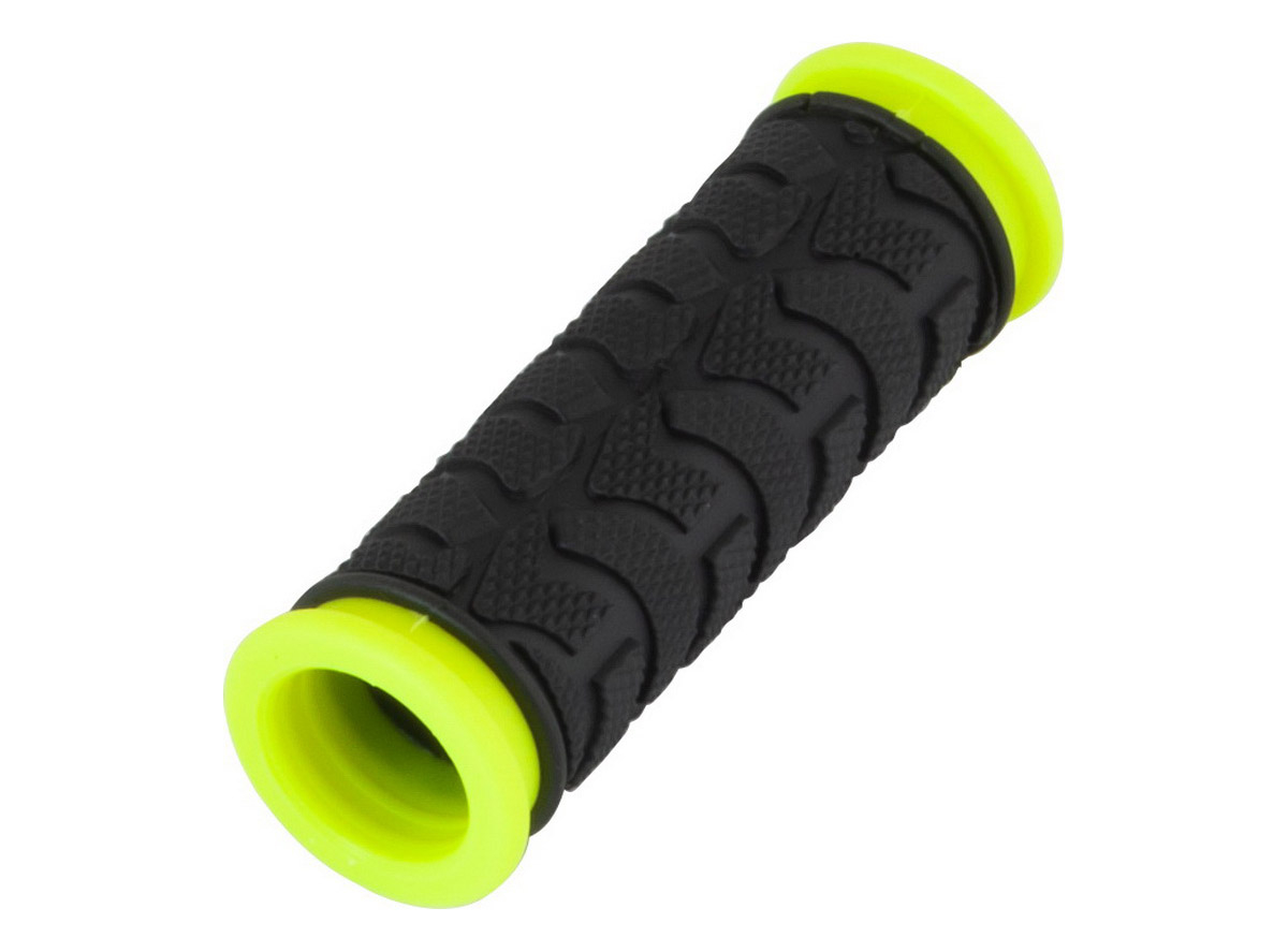 Ručke volana mega crno neon žute kraće 92mm