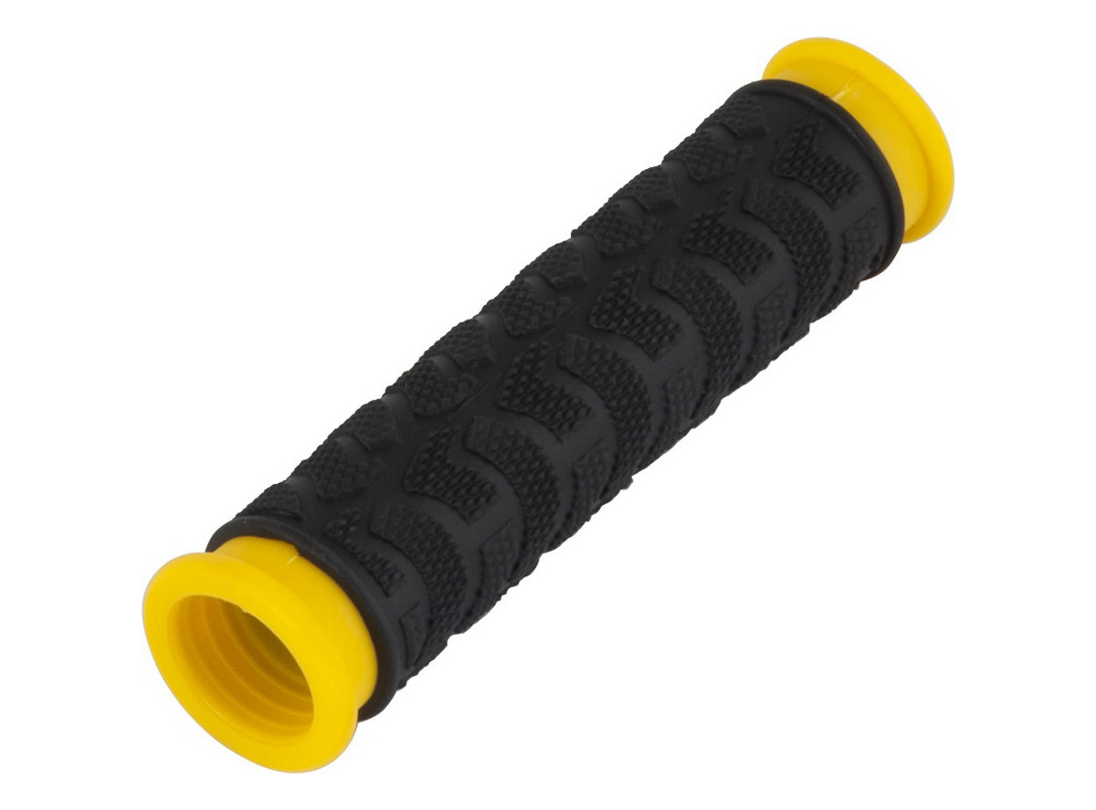 Ručke volana mega crno žute duže 125mm