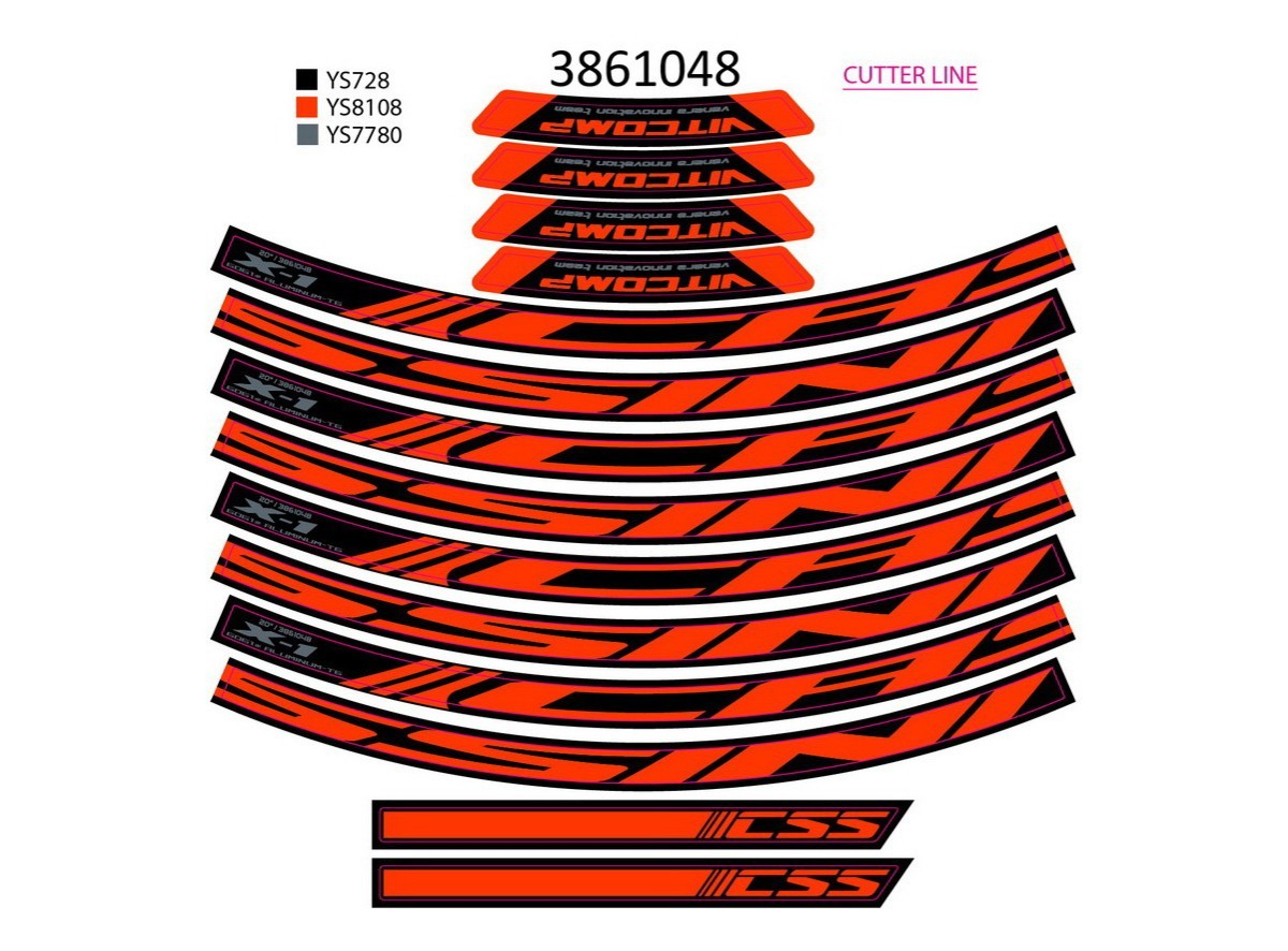 NAL.P.KIN.t+g 20x1.m neon narandzaste ys8108 2021 !