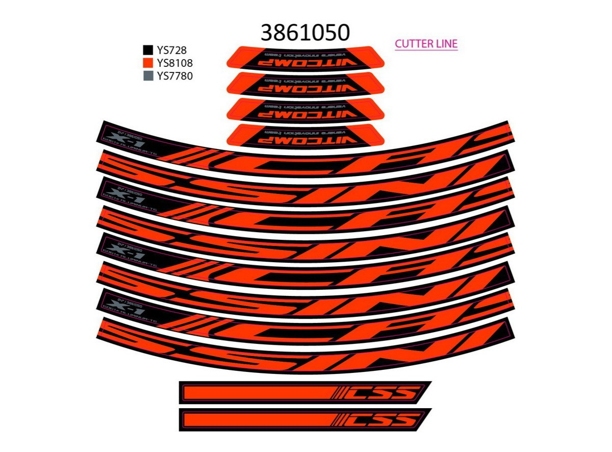 NAL.P.KIN t+g 24x1.m neon narandzaste ys8108 2021 !