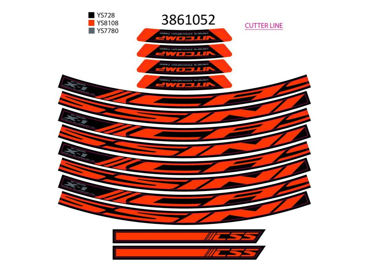 NAL.P.KIN t+g 26x1.m neon narandzaste ys8108 2021 !