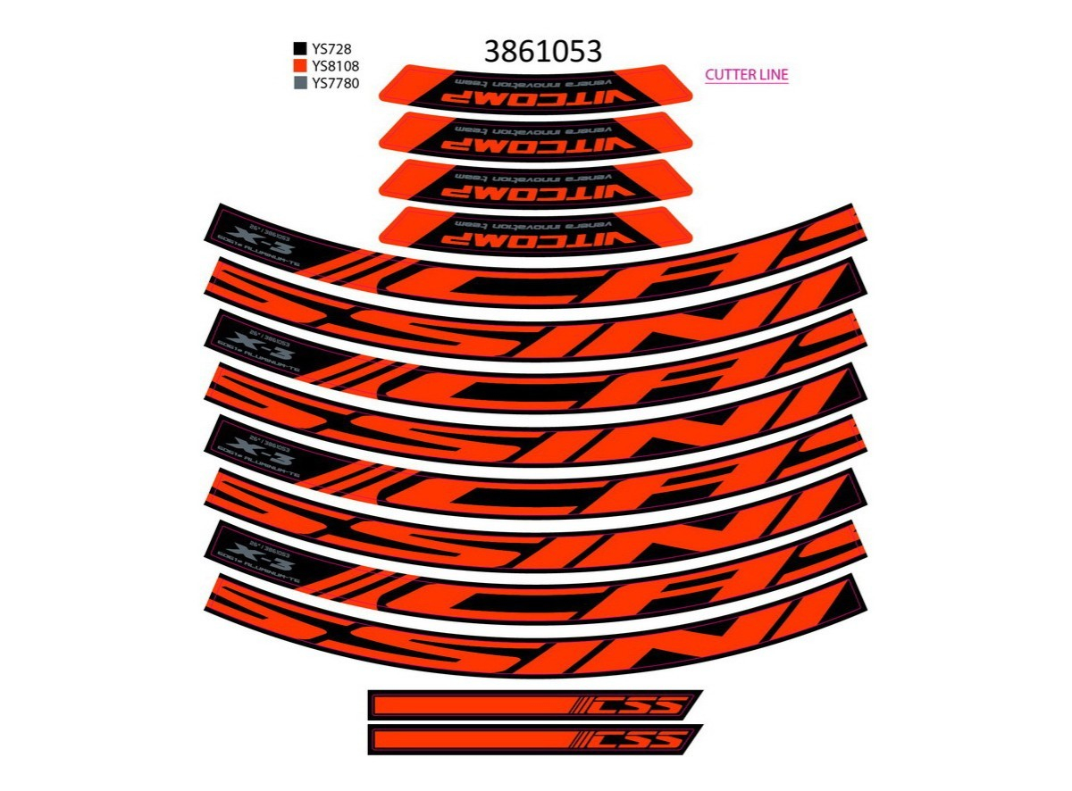 NAL.P.KIN  t+g 26x3.m neon narandzaste ys8108 2021 !