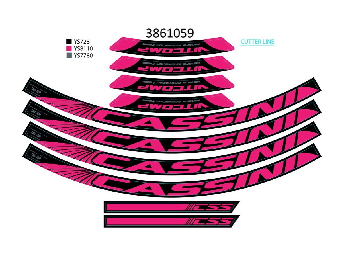 NAL.P.KIN  t+g 24x3.z neon roze ys8110 2021 !