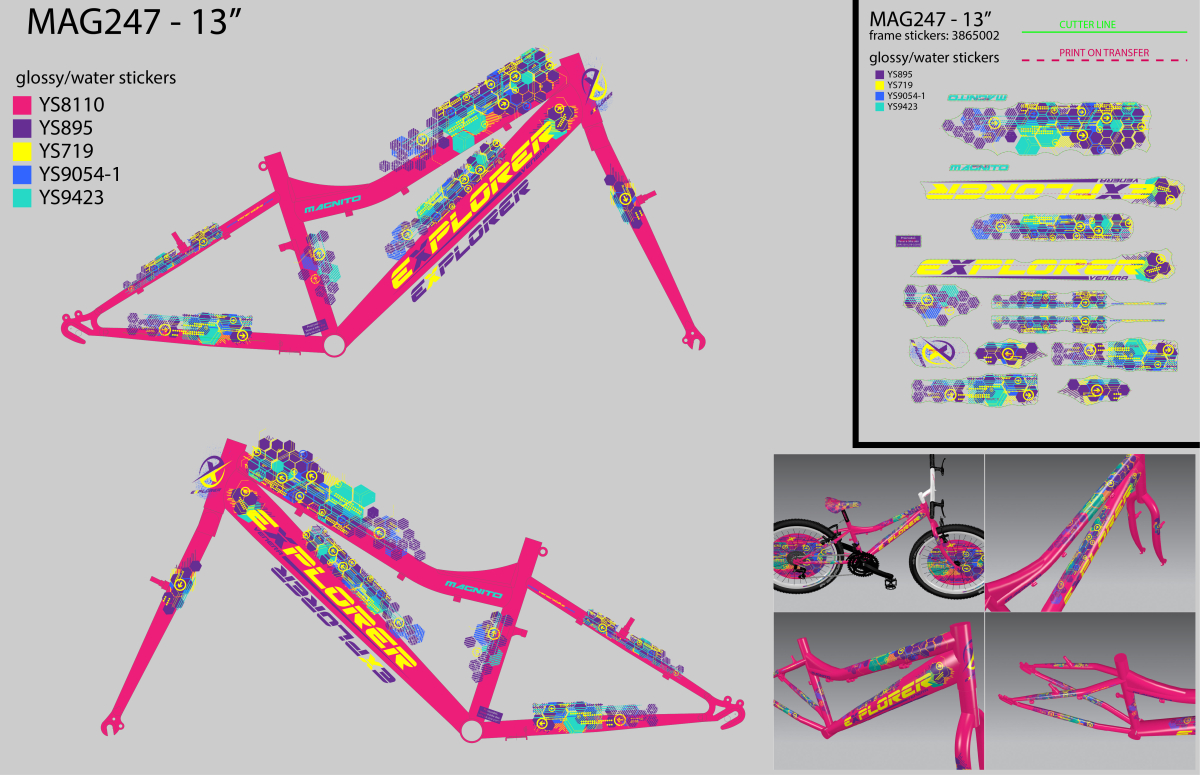 NAL.P.RAM.VEN sticker mag247 mag2414 2022 @@@