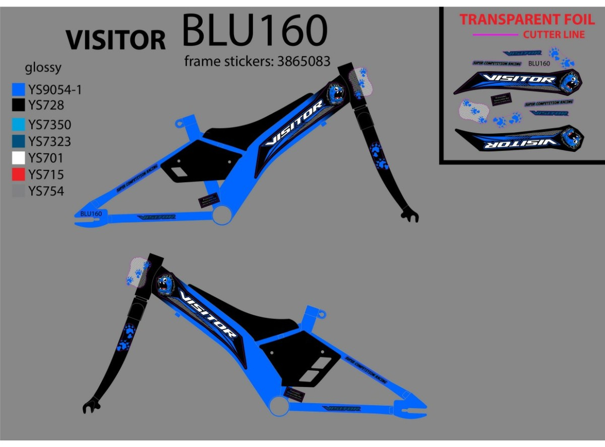 NAL.P.RAM.VEN sticker blu160 2021 @@@