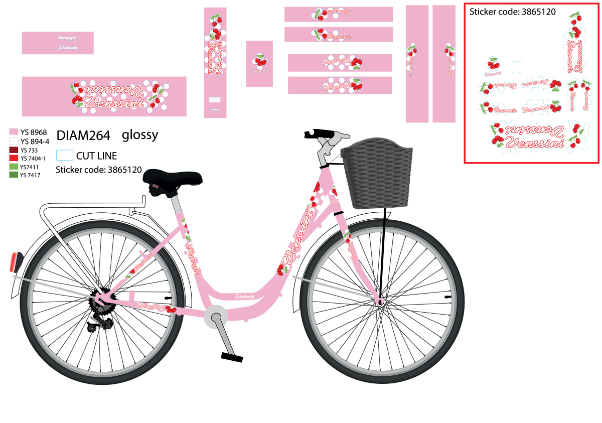 NAL.P.RAM.VEN sticker diam264 2021 @@@