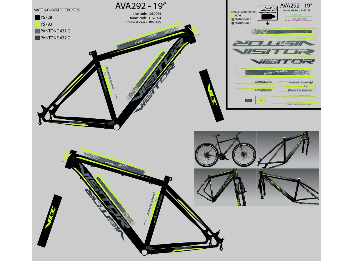 NAL.W.KINA ram water sticker ava291 ava292 2022 @@@