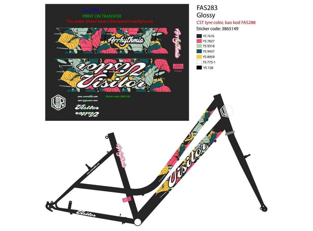 NAL.W.KINA ram water sticker fas283 2021 @@@