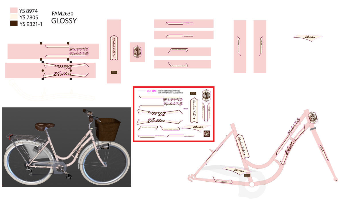 Fam2630 26/17 F.RAM CASSINI za visitor machiato c. roze 2022 @@