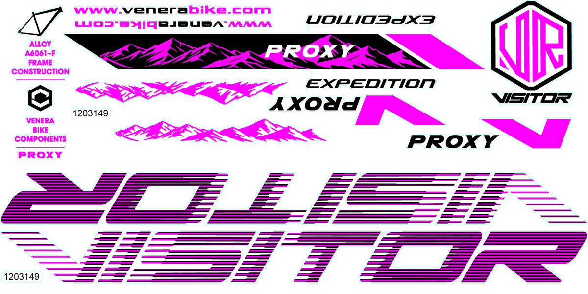 PROX201ZTVD2/26????/XXS11" F.RAM CASSINI VISITOR ROZA LJUBICASTA PROXY 2026 @