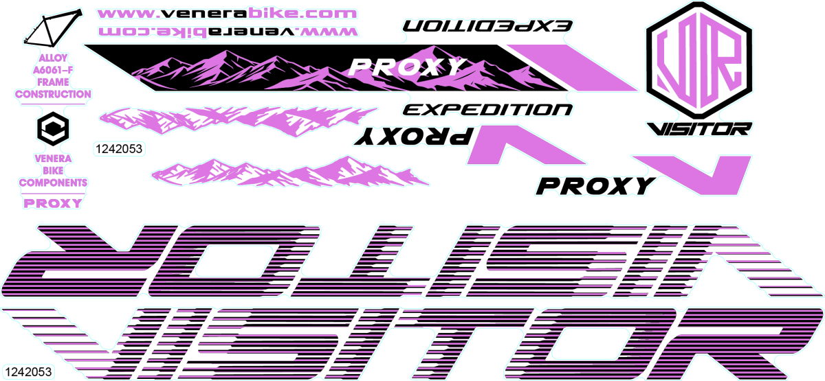 PROX241ZTVVB/26????/S13" F.RAM CASSINI VISITOR LJUBICASTA ROZA PROXY 2026 @