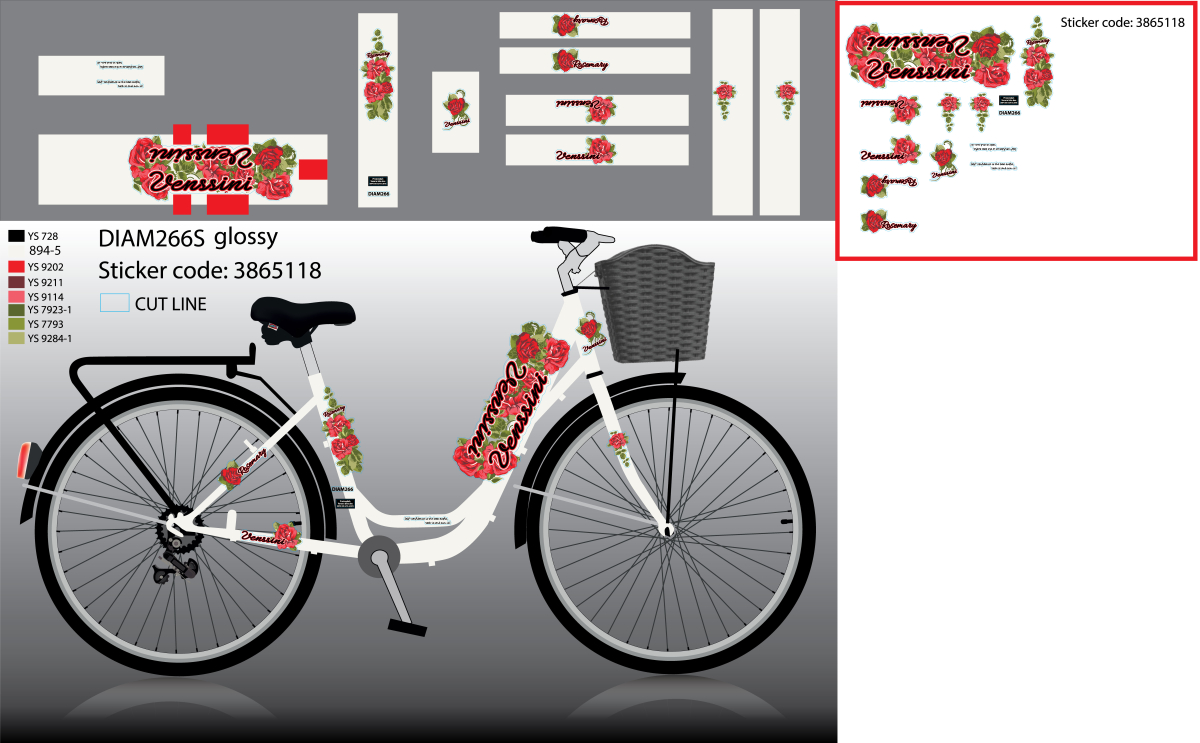 NAL.P.RAM.VEN sticker diam266 2021 @@@