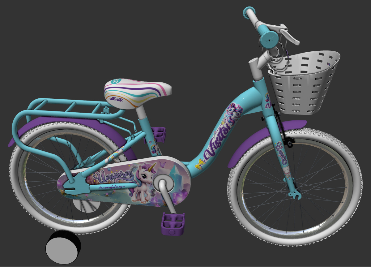 MODEL 1 20"_1dizajn F.RAM CASSINI VISITOR Unicorn tirkiz  2026 @@